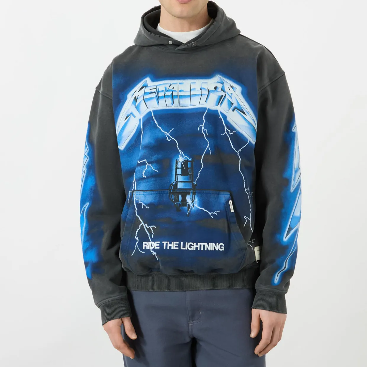 Metallica Ride The Lightning Hoodie