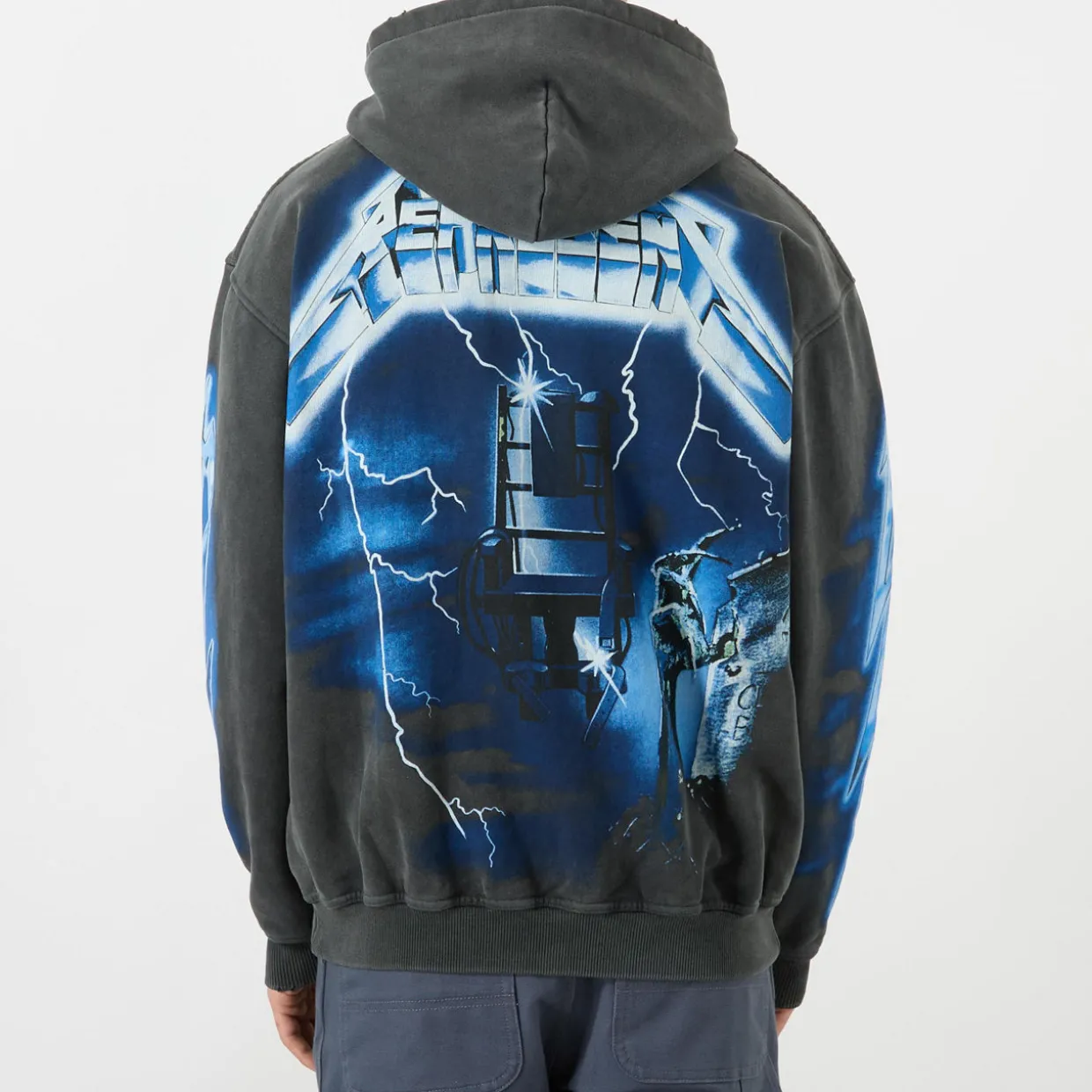 Metallica Ride The Lightning Hoodie