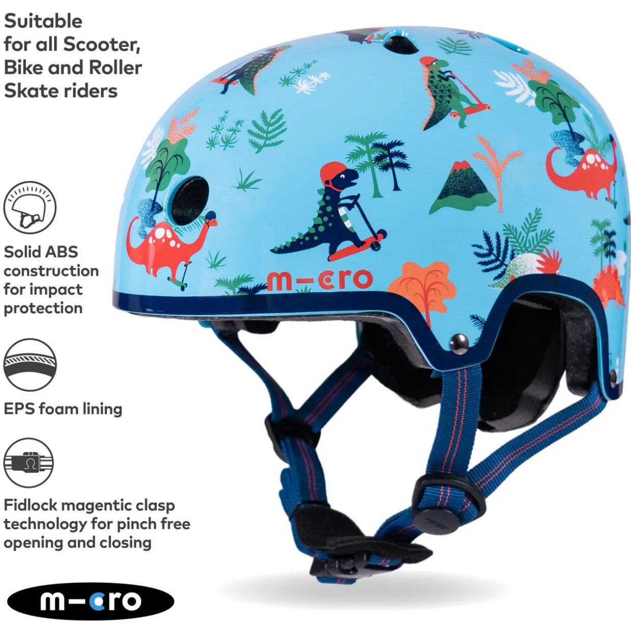 Micro Dino Three-Piece Safety Gift Set