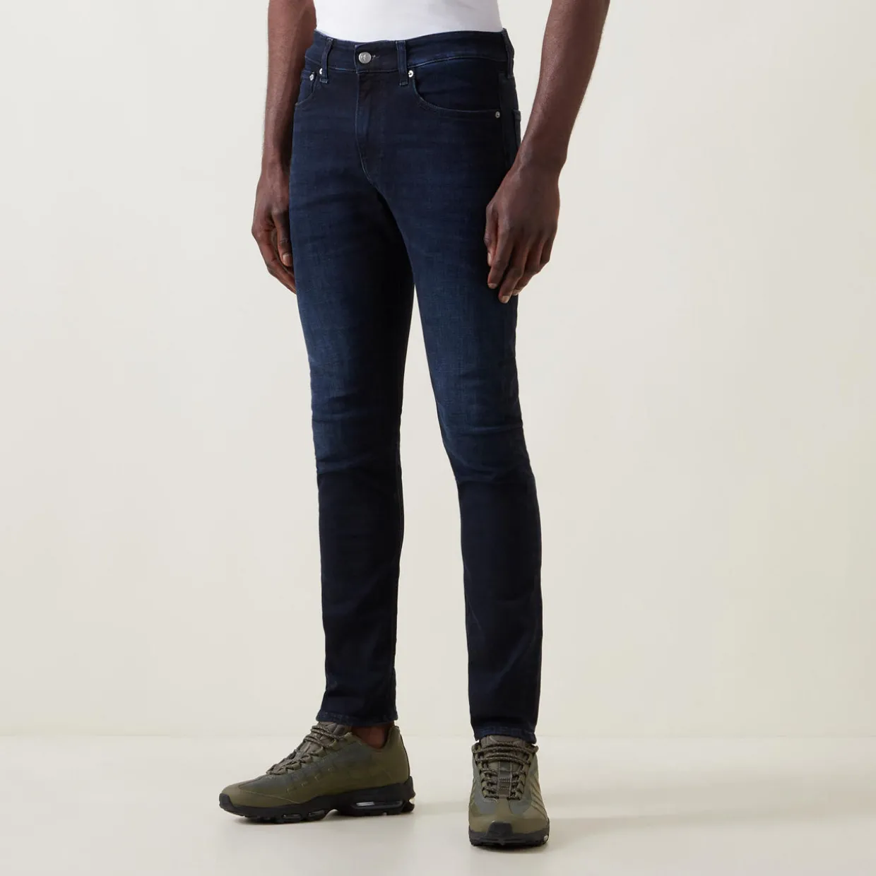 Mid Rise Skinny Leg Jeans