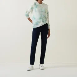 Mid-Rise Slim Leg Jeans