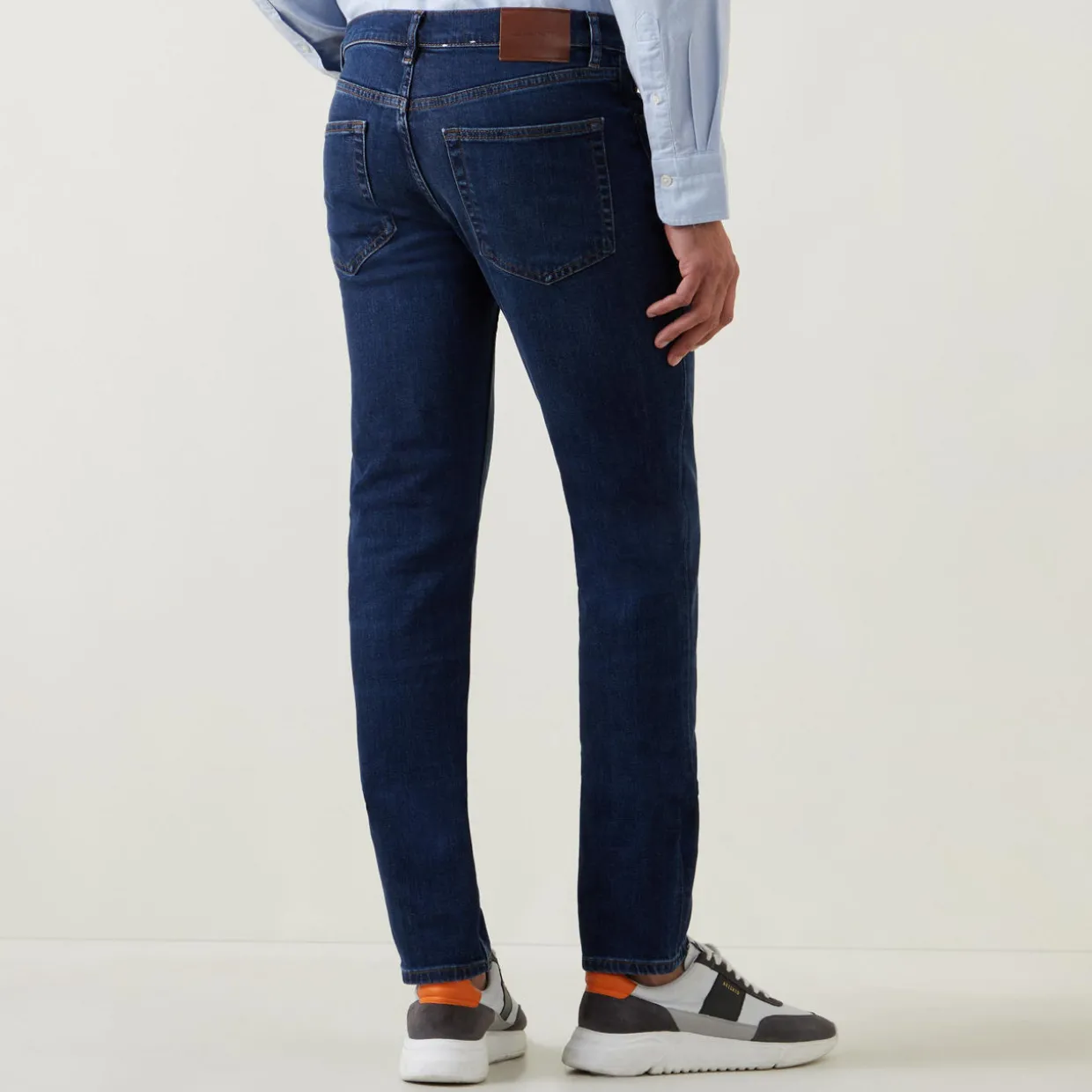 Mid-Rise Slim-Fit Jeans