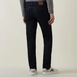 Mid-Rise Straight Leg Jeans