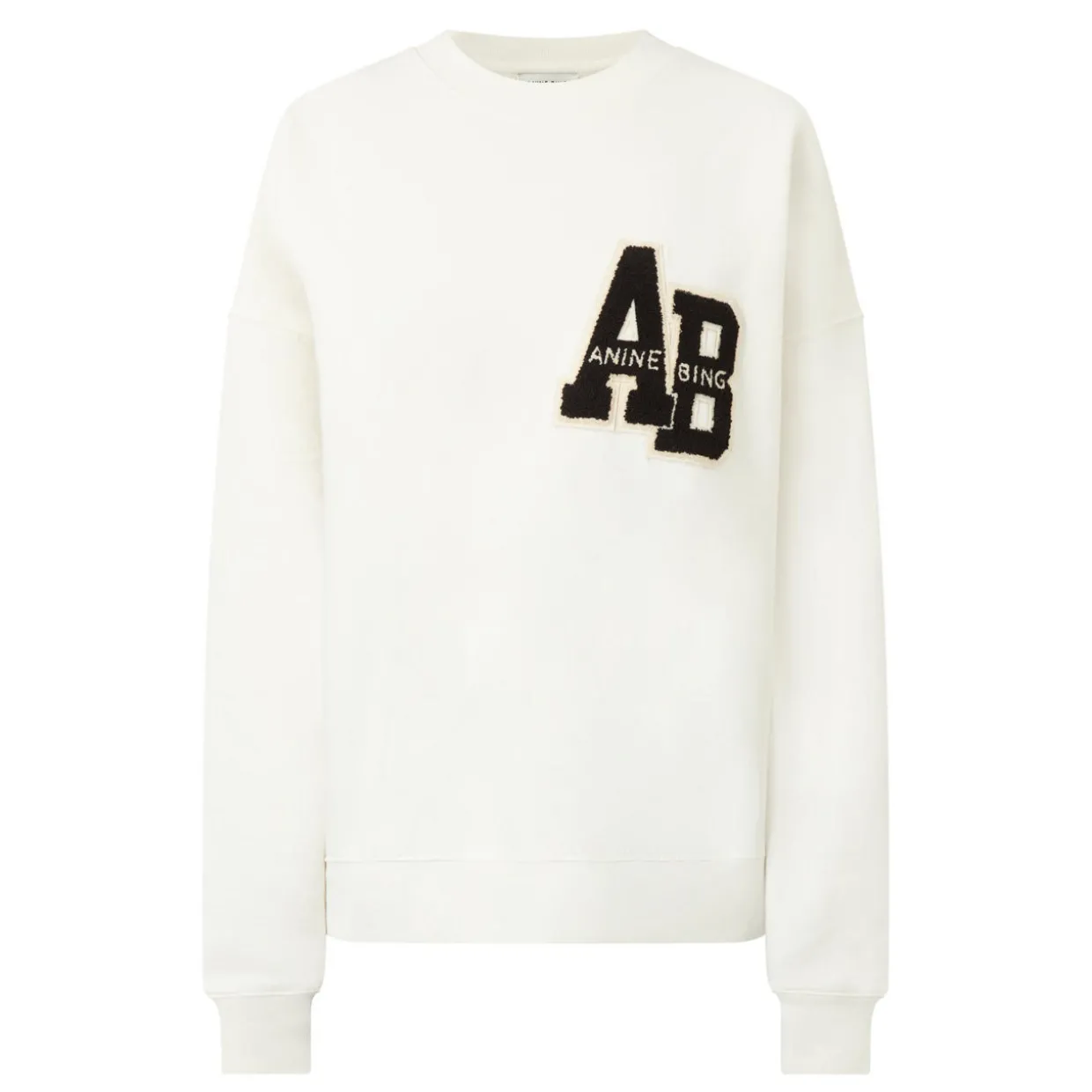 Miles Letterman Oversized Sweatshirt