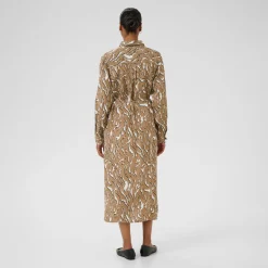 Mille Animal Print Shirt Dress