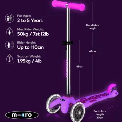 Mini Deluxe Glow Scooter