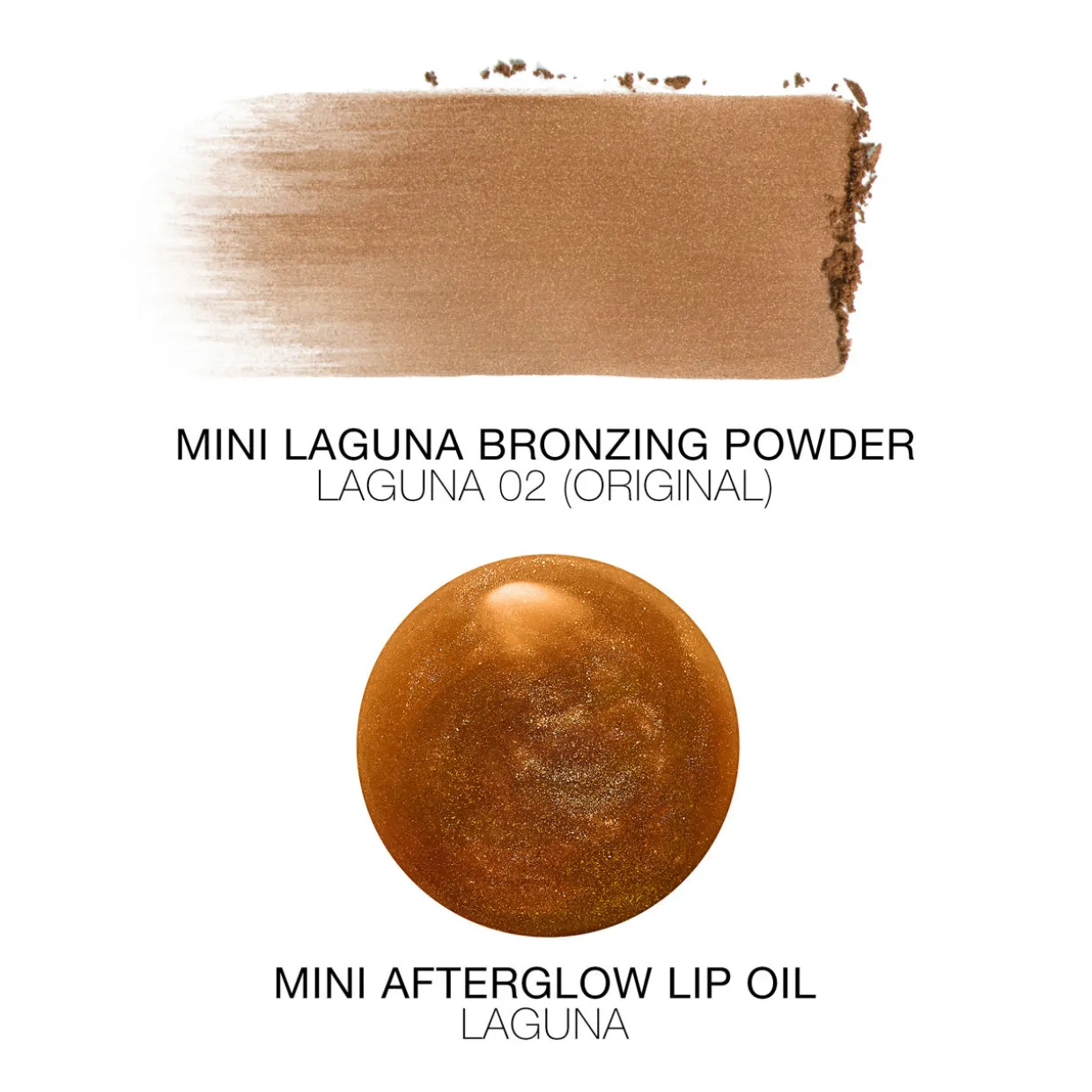Mini Laguna Bronzer & Lip Oil Duo