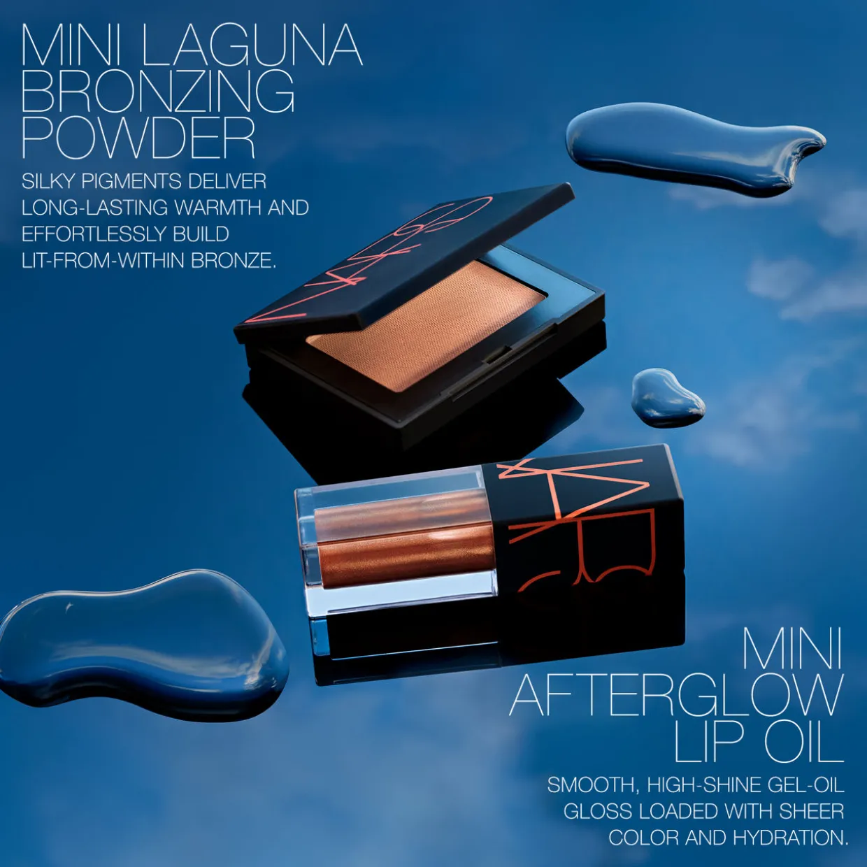 Mini Laguna Bronzer & Lip Oil Duo