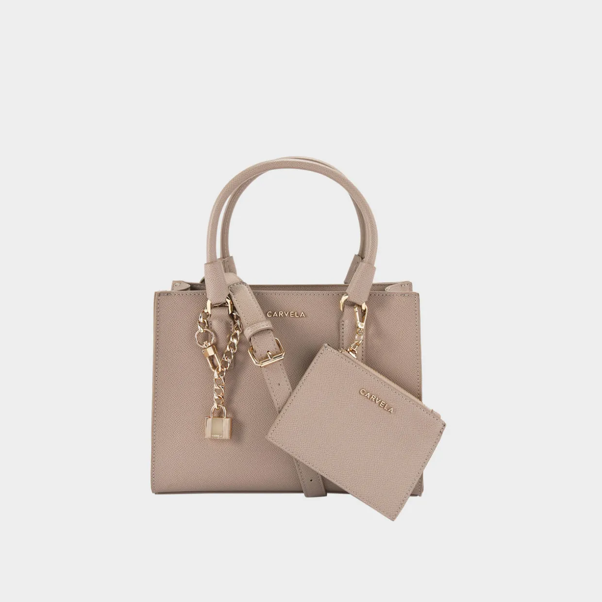 Mini Latte Crossbody Bag