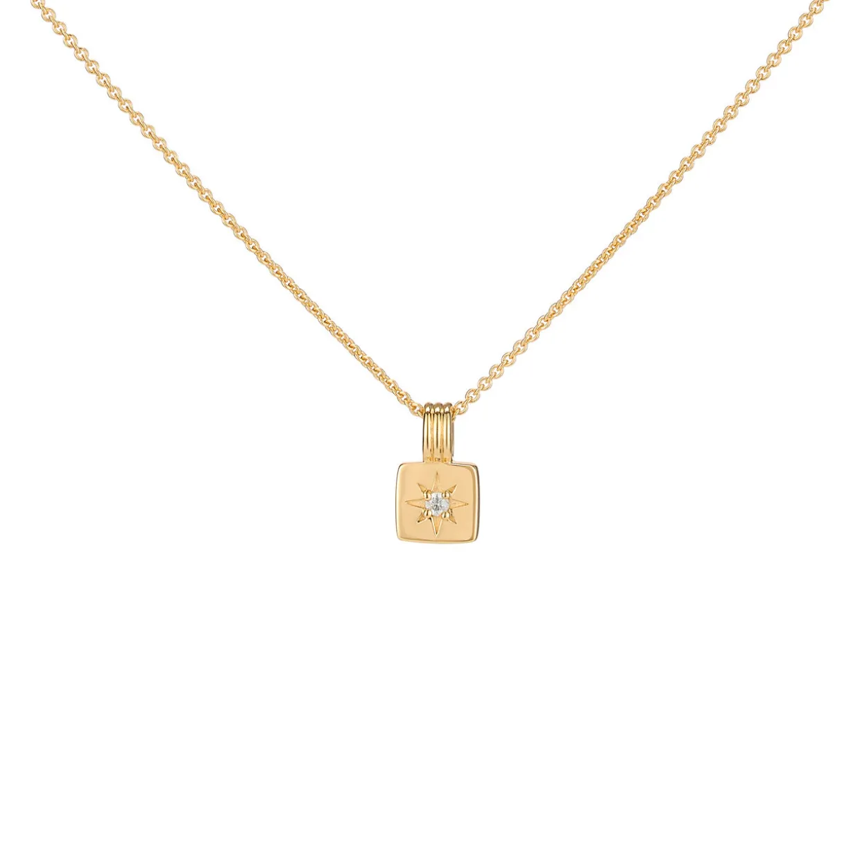 Mini Star Ridge Pendant Necklace