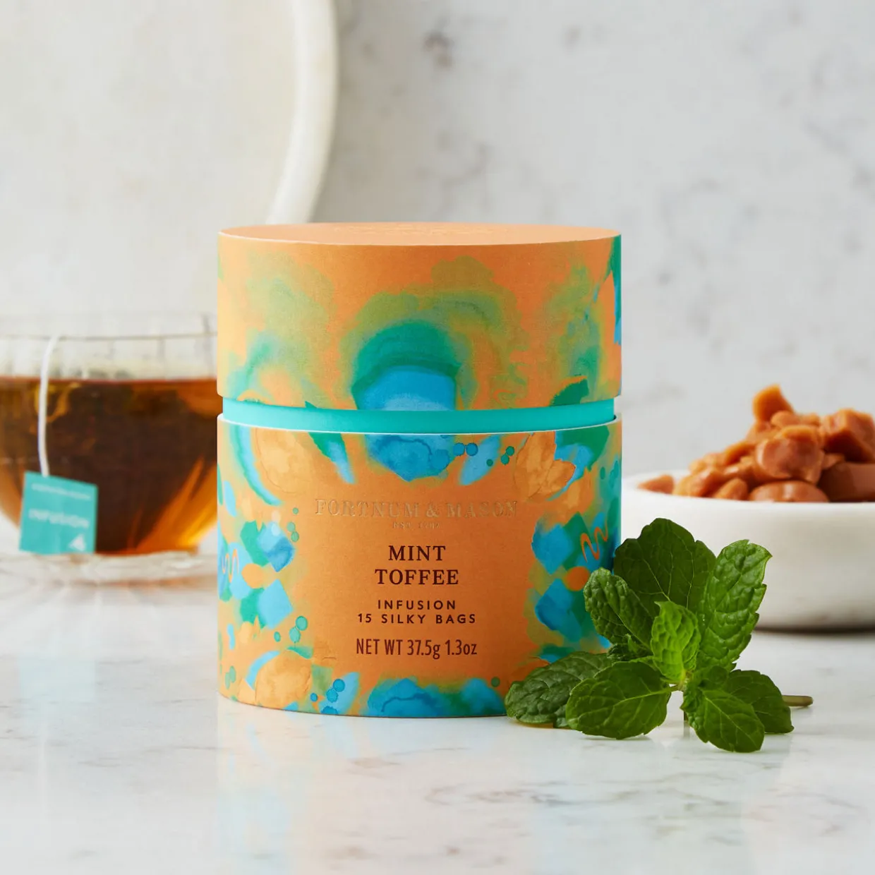 Mint Toffee Infusion - 15 Silky Bags 37.5g
