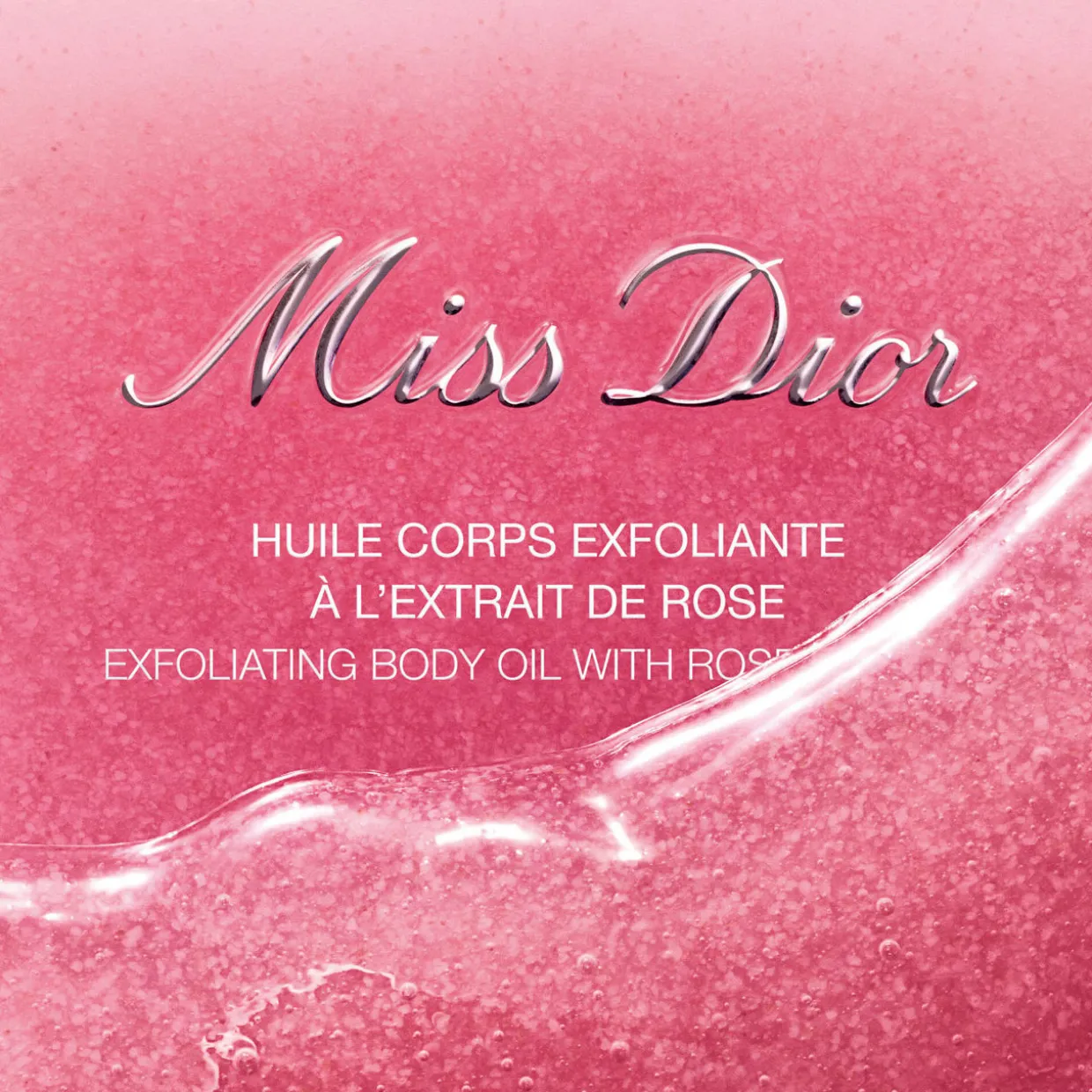 Miss Dior Exfoliating Body Oil with Rose Extract