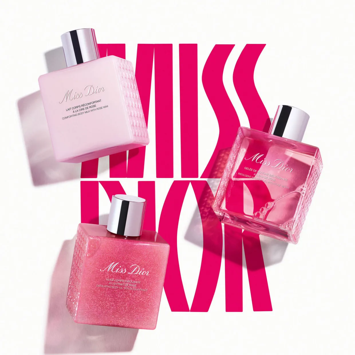 Miss Dior Exfoliating Body Oil with Rose Extract