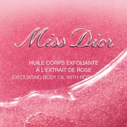 Miss Dior Exfoliating Body Oil with Rose Extract