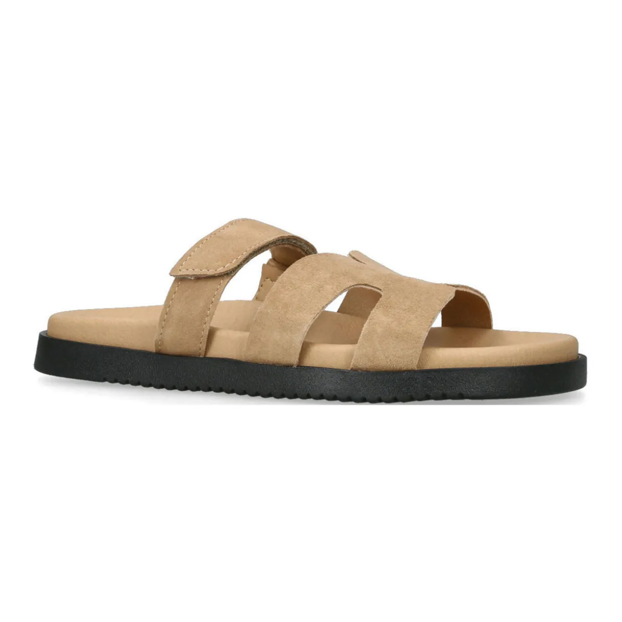 Missile Suede Flat Sandals