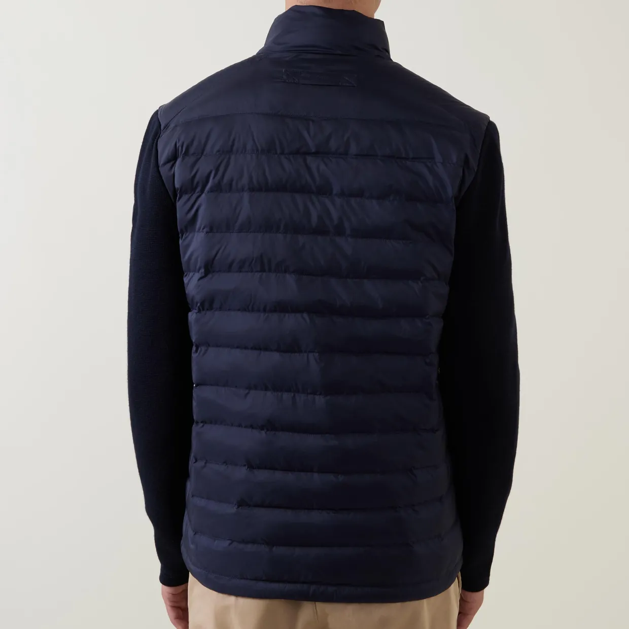 Mixed Media Casual Jacket