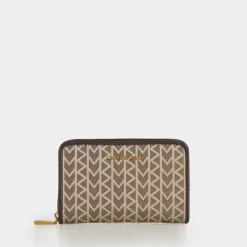 MK Logo Zip Around Wallet