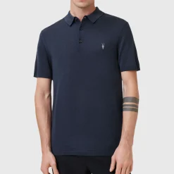 Mode Logo Knit Polo Shirt