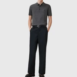 Mode Merino Wool Logo Polo Shirt