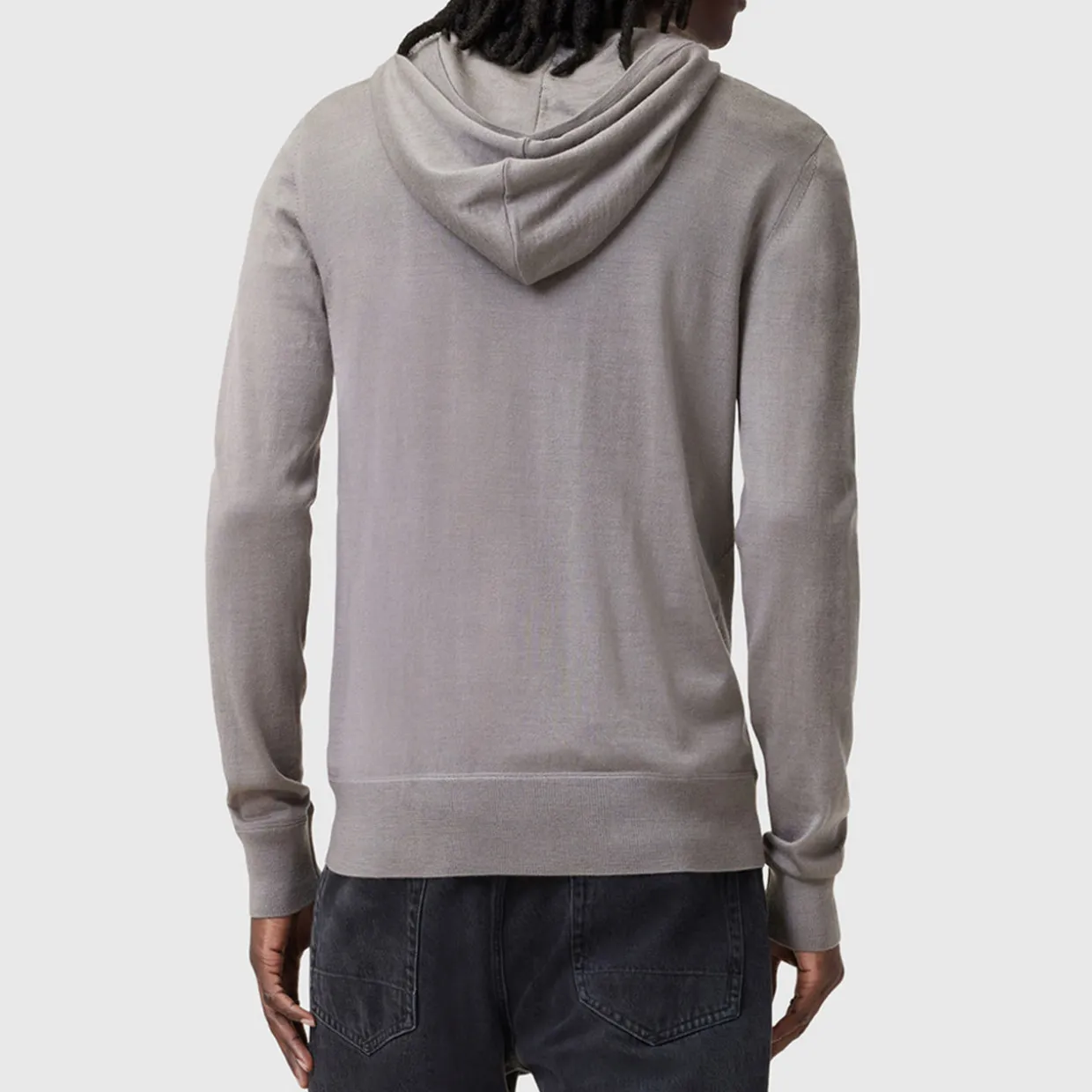 Mode Ramskull Zip Drawstring Hoodie