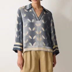 Modern Shibori Top