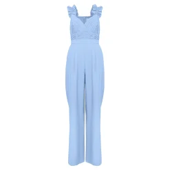 Moira Ruffle Wide Leg Jumpsuit