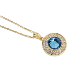 Montana Coloured Stone Pendant Necklace