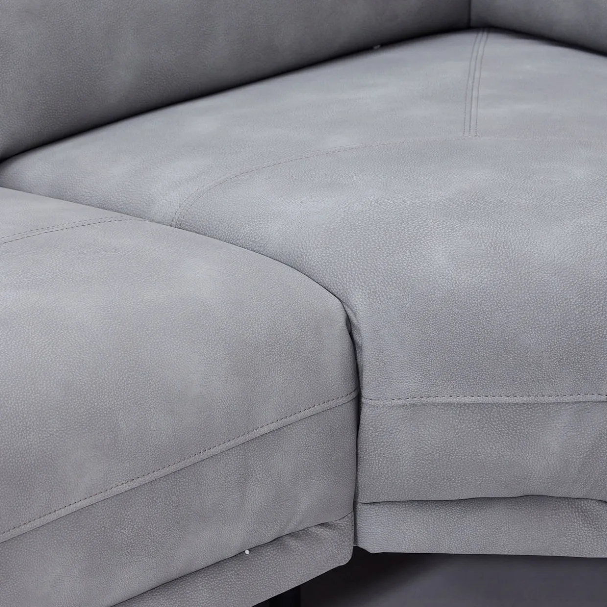 Montero 5-Seater LHF Corner Sofa Grey