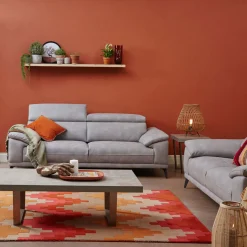 Montero 3-Seater Sofa Grey