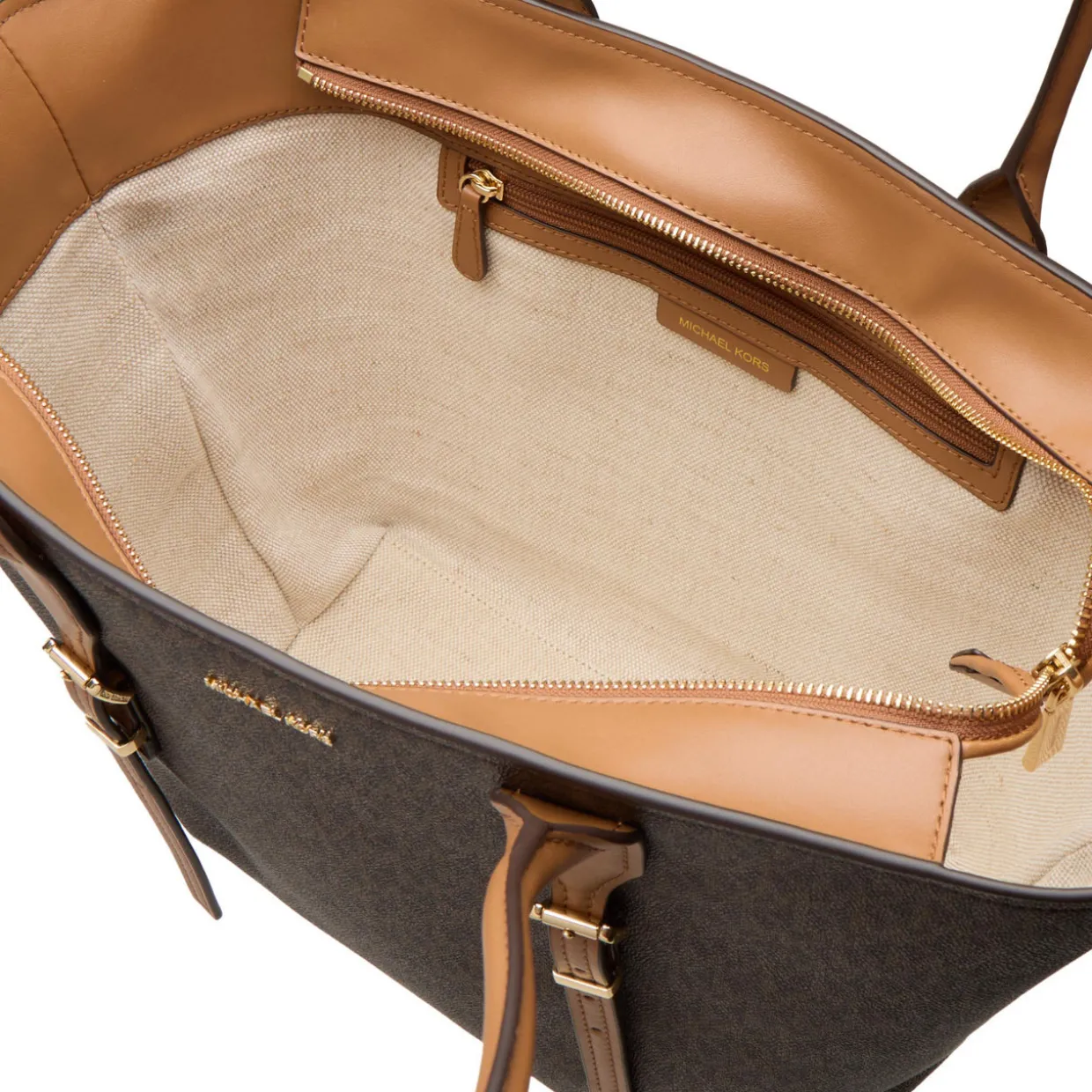 Moore Logo Print Large Tote Bag