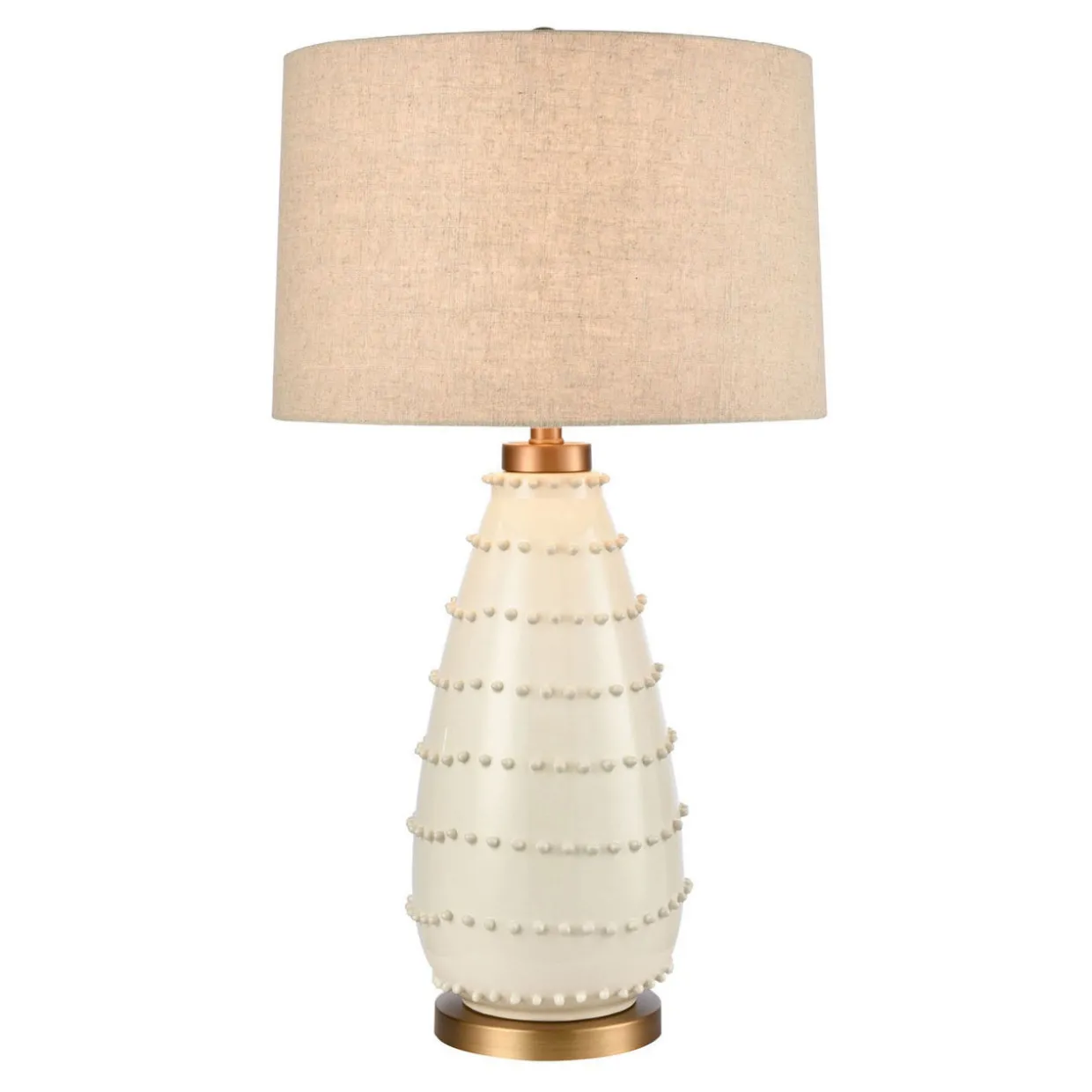 Morton Dotted Ceramic Table Lamp