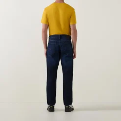 Mosa Mid-Rise Straight-Leg Jeans