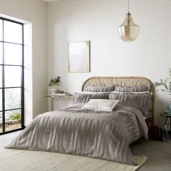 Motion Duvet Cover Steel