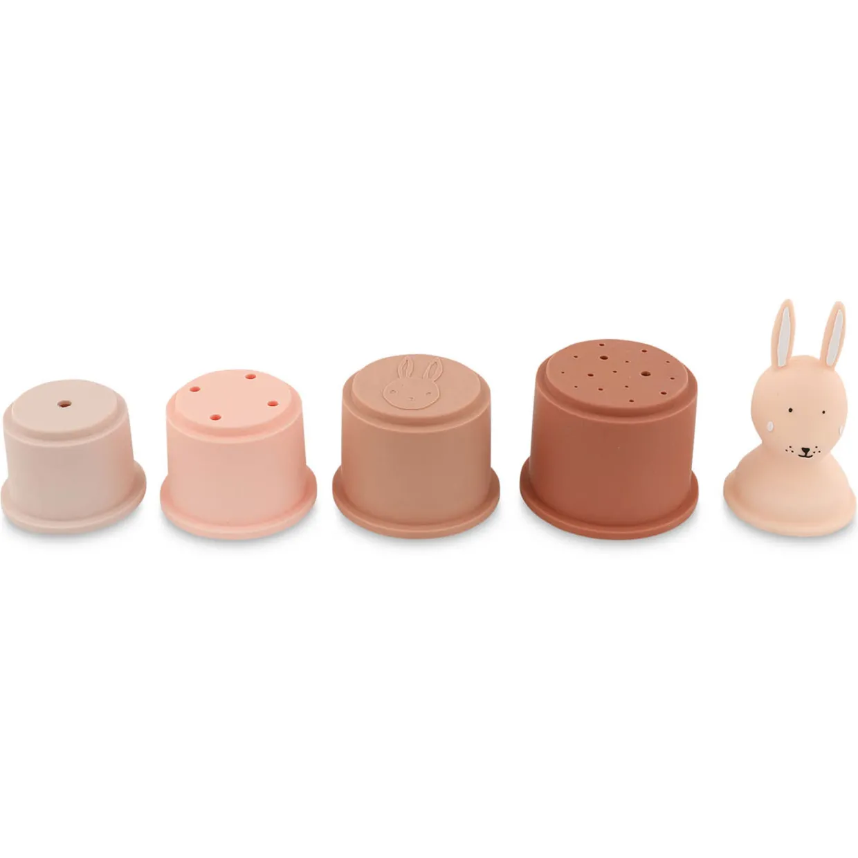 Mrs. Rabbit Stacking Bath Cups
