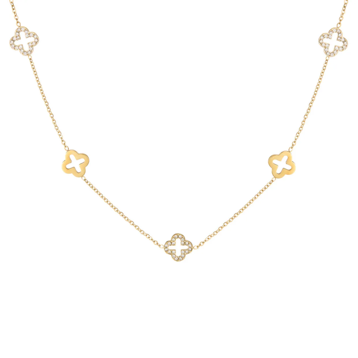 Multi Clover Necklace