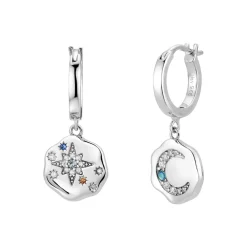 My Sun, Moon & Stars Drop Earrings