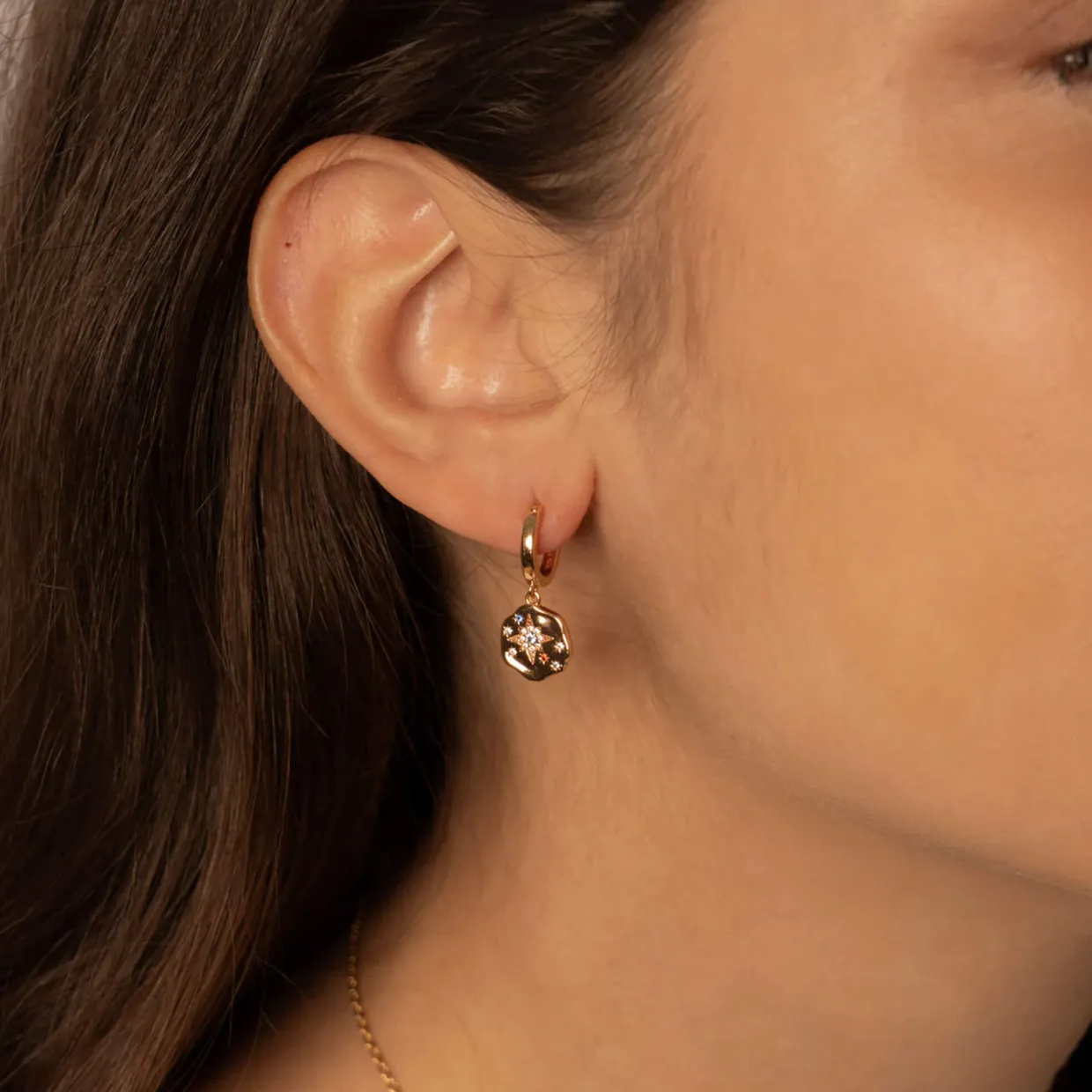 My Sun, Moon & Stars Drop Earrings