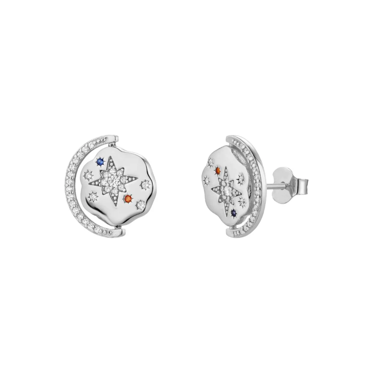 My Sun, Moon & Stars Stud Earrings
