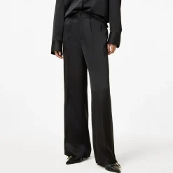 Myrtle Mid-Rise Wide-Leg Trousers