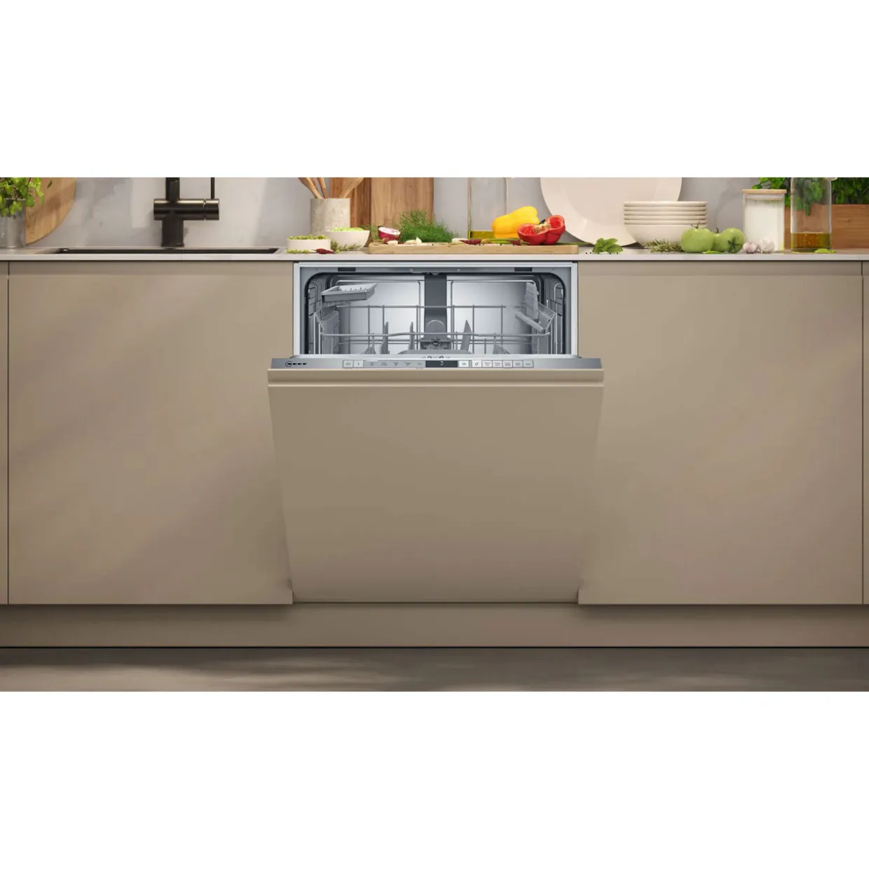 N 30, Fully-Integrated Dishwasher, 60cm