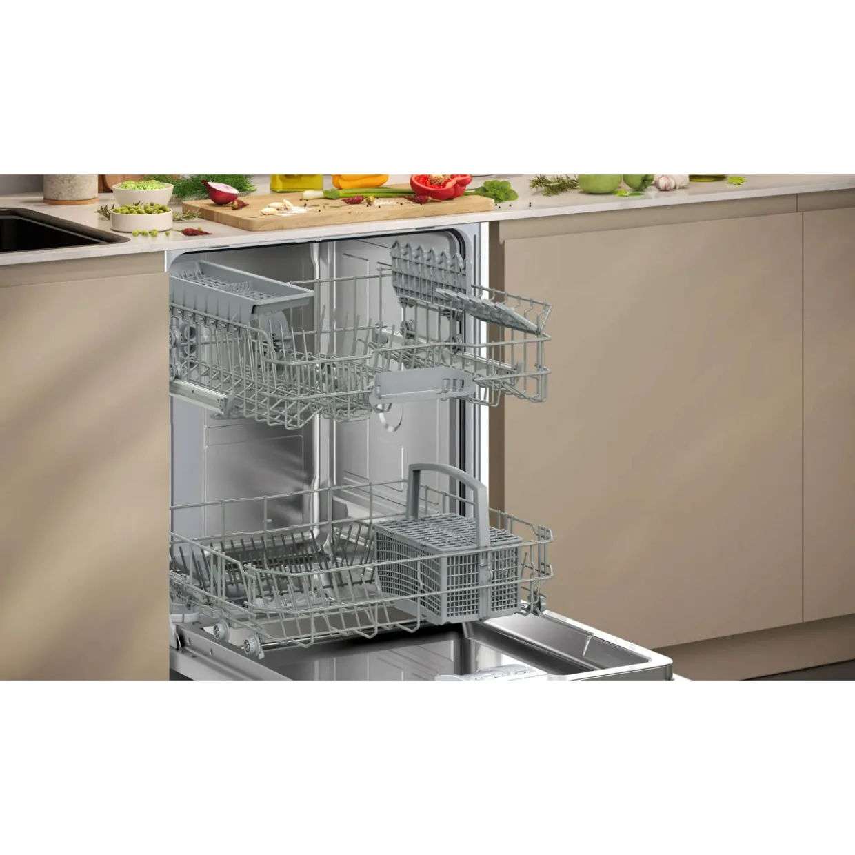 N 30, Fully-Integrated Dishwasher, 60cm
