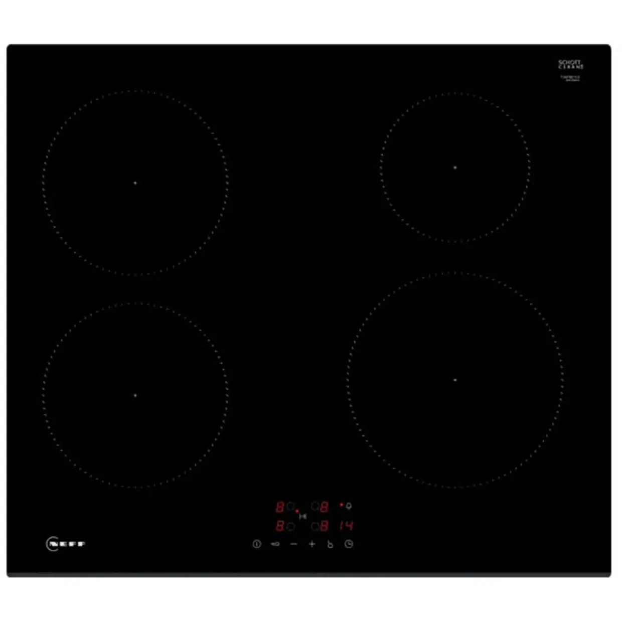 N 30, Induction Hob, 60 Cm, Black,