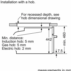 N70 Built In Compact Oven with Microwave Function Stainless Steel