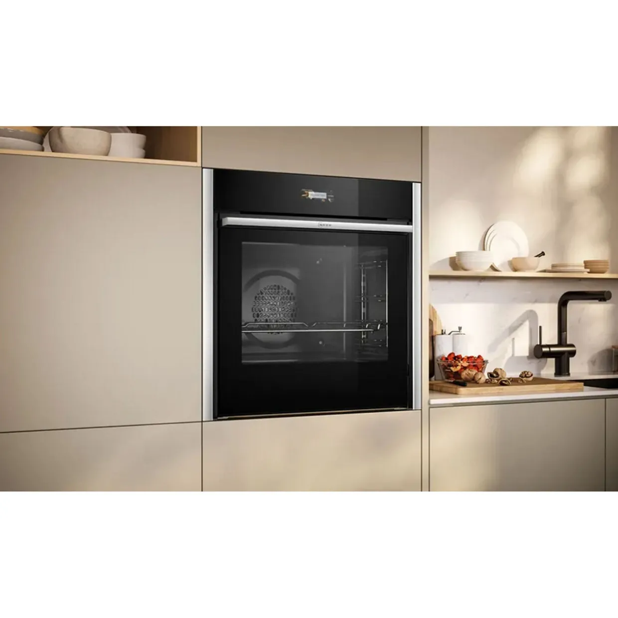 N70 Built-in Single Oven 71L Stainless Steel