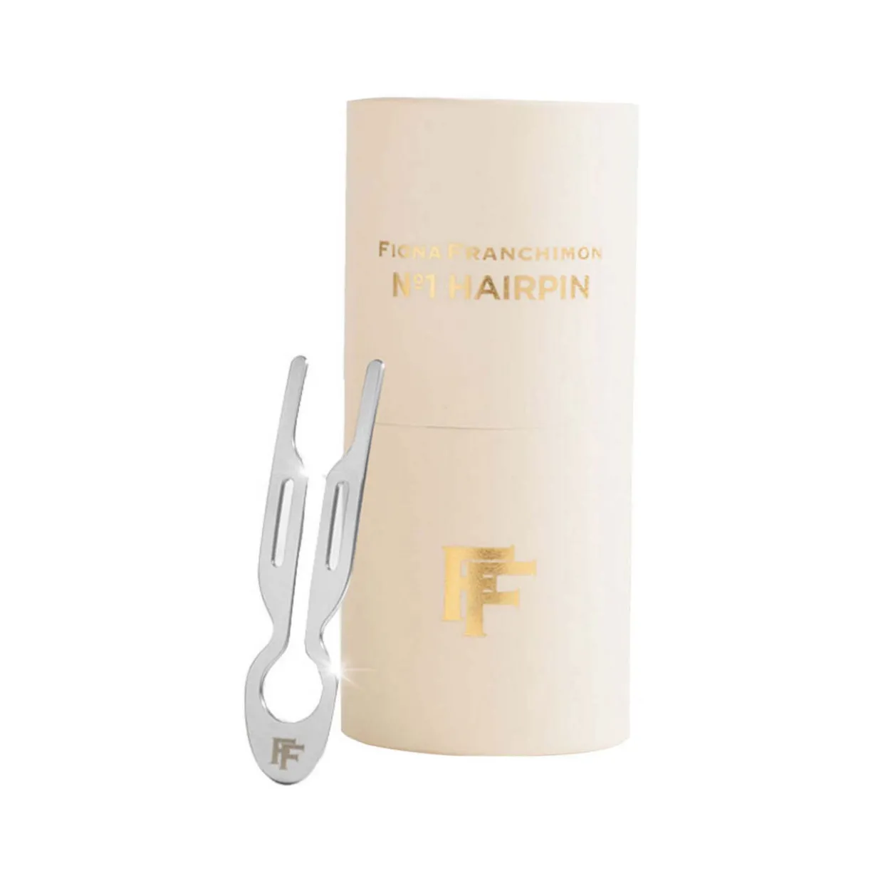 Nº1 Hairpin - White Gold Finish