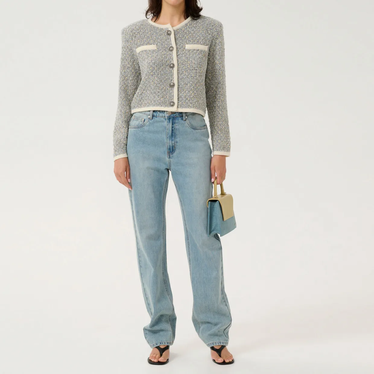 Nalin Tweed Cardigan