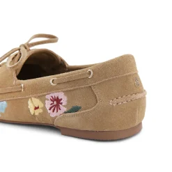 Nani Floral Embroidered Suede Loafers