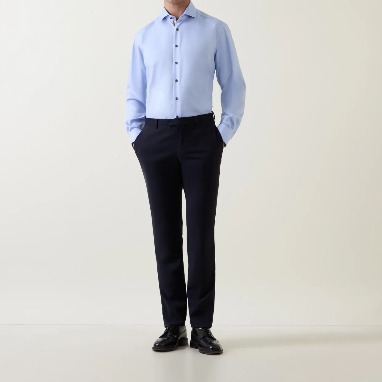 Nate Trim Single-Cuff Shirt