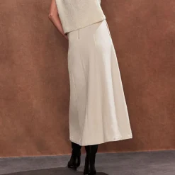 Natural Denim Skirt