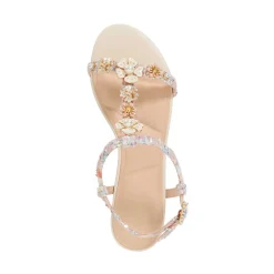 Nature Floral T-bar Sandals